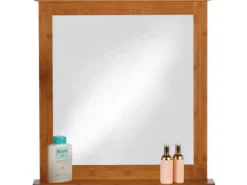 Aufbewahrung|Wandregale^Eisl Bambus Spiegel mit Ablage