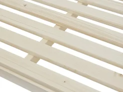 Erst-Holz Niederflurbett Metallfrei 140 x 200 Futon Lattenrost Fichte Modell 97 ohne Zubehör