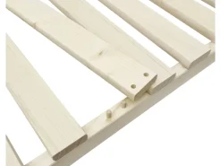 Erst-Holz Niederflurbett Metallfrei 140 x 200 Futon Lattenrost Fichte Modell 97 ohne Zubehör