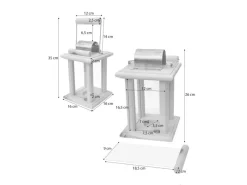 Erst-Holz Laternen^Schöne Zirbenholzlaterne für Innenräume und Draußen als Dekoration
