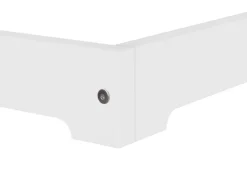 Erst-Holz Betten^Weißes Niederflurbett Futonbett Kieferholzbett 180 x 200 Modell 47 ohne Zubehör