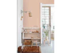 ESTAhome Tapetenmuster^Tapete Art Decó Muster Pfirsich 53 cm x 10.05 m