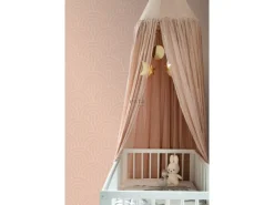 ESTAhome Tapetenmuster^Tapete Art Decó Muster Pfirsich 53 cm x 10.05 m