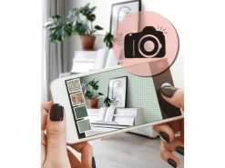 ESTAhome Dekorative Tapeten^Tapete Karomuster Grün 50 X 900 Cm 131301