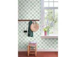 ESTAhome Dekorative Tapeten^Tapete Karomuster 53 cm x 10.05 m