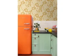 ESTAhome Tapetenmuster^Tapete Retro Blumen 50 x 900 cm