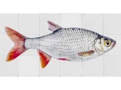 ESTAhome Wandtattoos^Wandtattoo Fisch Grau und Rot 97 x 48,5 cm 159029