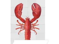 ESTAhome Wandtattoo Hummer Rot 70 x 46,5 cm 159035