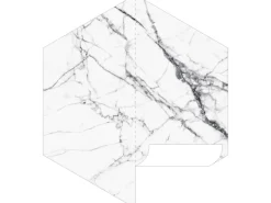 ESTAhome Wandtattoos^Wandtattoo Marmor-Optik Schwarz-Weiß 140 x 161 cm 159026