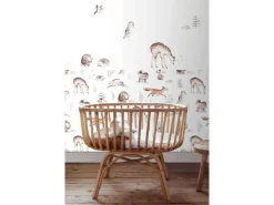 ESTAhome Wandtattoos^Wandtattoo Waldtiere Braun 33 cm x 47,5 cm 156115