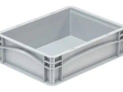 Eurobox-System Box Vollwand 40 cm x 30 cm x 12 cm Grau