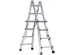 Klapptritte^Euroline Premium 31601 Vario-Klappleiter 4x4 Sprossen