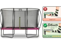 Exit Toys EXIT Silhouette Trampolin 244x366cm -