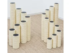 eyepower Katzenbedarf^Ersatz-Sisalstamm für Katzen-Kratzbaum 20 cm Ø 9,2 cm M8