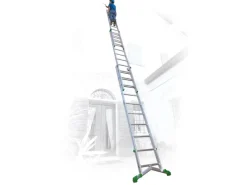 Klapptritte^Facal Mehrzweckleiter SUPERPRIMA S600 3-teilig 6+7+7 Sprossen