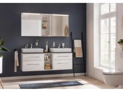 Fackelmann Regal Weiß|Vasen^Regal oben Oxford 30 cm