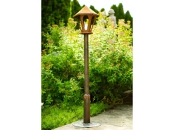 Ferrum Art Design Laterne mit Acrylglas 210 cm x 38 cm Rostoptik