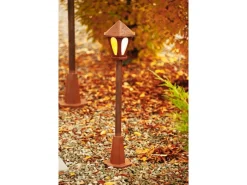 Ferrum Art Design Laterne mit Acrylglas 210 cm x 38 cm Rostoptik