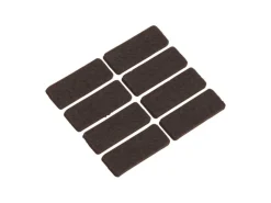 Stühle^Filzgleiter Selbstklebend 16 mm x 44 mm 8 Stück Braun