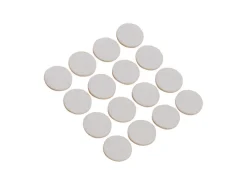 Stühle^Filzgleiter Selbstklebend Ø 22 mm 16 Stück Weiß