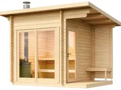 FinnTherm Sitzbänke^Saunahaus Lizzy S