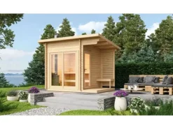 FinnTherm Sitzbänke^Saunahaus Lizzy S