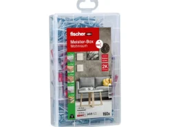 Fischer Wandregale^Meister-Box Wohnraum + Schrauben (160 Teile)