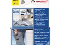 fix-o-moll Türvorhänge^Klettband zum Nähen weiß 150 cm 20 mm