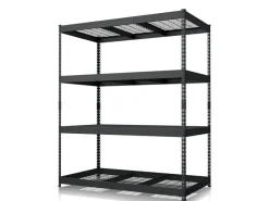 Floordirekt Schwerlastregal Yukon Rivet 4 Böden 160 x 150 x 80 cm