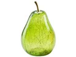 FlowerPower Dekorative Figuren^Deko-Birne Pera mit LED Ø 15 cm x 23 cm Grün