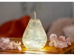 FlowerPower LED-Deko-Birne Benja Puder-Rosa