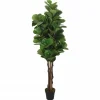 furnicato Feigenbaum Künstlich 180 Blätter 150 cm Grün