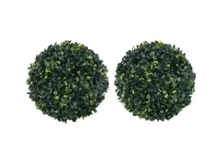 furnicato Kunstpflanzen^Künstliche Buchsbaumkugeln 2 Stk. 45 cm