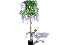 furnicato Kunstpflanzen^Künstliche Glyzinie mit Topf 120 cm