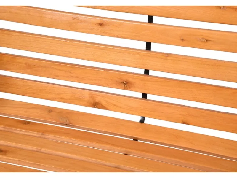 Garden Pleasure Sitzbänke^Parkbank Bellevue 122 cm x 80 cm x 60 cm Natur FSC®