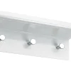 Hettich Garderobe mit Ablage Metall Weiss 3 Haken