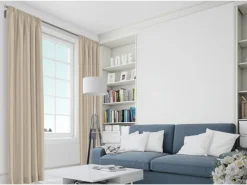 Seilspanngarnituren|Gardinenstangen^Gardinenstangen-Set Metall optik 200 cm