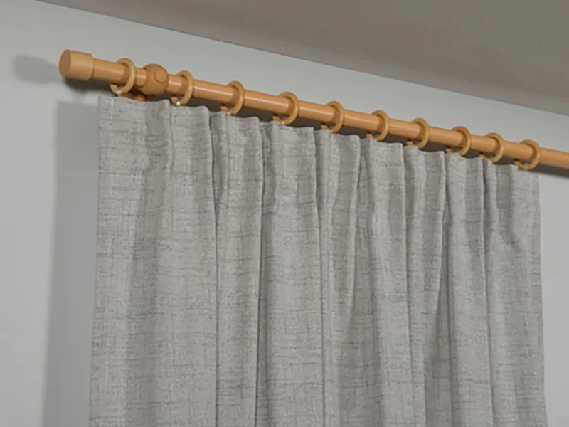 Gardinia Seilspanngarnituren^Gardinenstangen-Set Shorty Ø 2,5 cm 200 cm FSC®