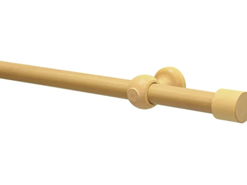 Gardinia Seilspanngarnituren^Gardinenstangen-Set Shorty Ø 2,5 cm 240 cm FSC®