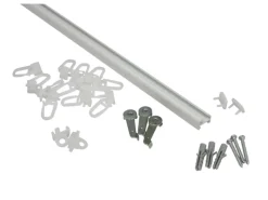 Gardinia Aluminiumschiene Weiß 150 cm