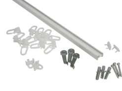 Gardinia Vorhänge|Gardinen^Aluminiumschiene Weiß 210 cm