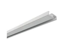 Gardinia Aluminium-Vorhangschiene 1-läufig Weiß 150 cm