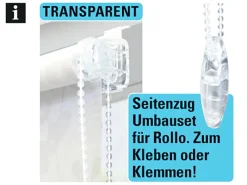 Gardinia Rollos|Raffrollos^Design-Set für EasyFix Rollo Transparent