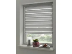 Gardinia Rollos|Raffrollos^Easyfix Doppelrollo mit Montageschiene 45 cm x 150 cm