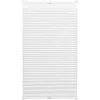 Gardinia Plissees^EasyFix Plissee mit 2 Bedienschienen 55 cm x 130 cm Weiß