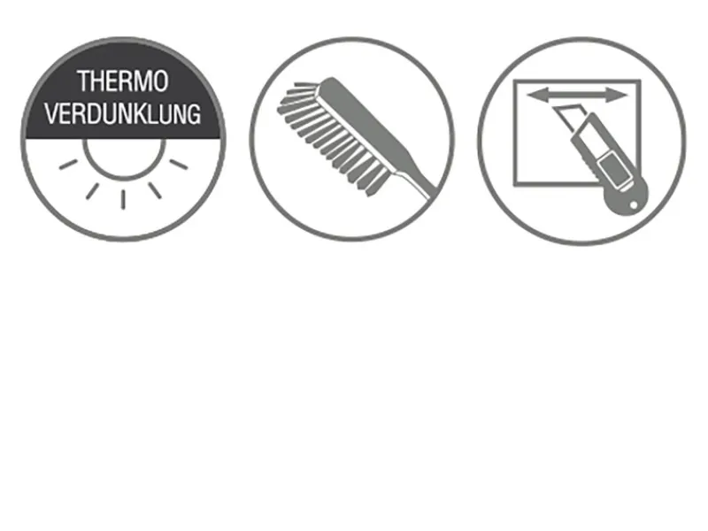 Gardinia Raffrollos^EasyFix Rollo Thermo 75 cm x 150 cm