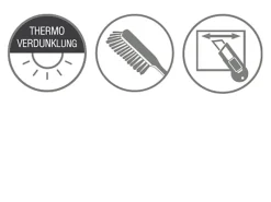 Gardinia Tapezierzubehör^EasyFix Rollo Thermo 90 cm x 210 cm