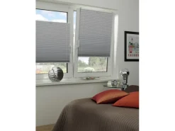 Gardinia Plissees^EasyFix Thermo-Plissee mit 2 Bedienschienen 50 cm x 130 cm