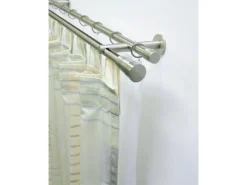 Gardinia Gardinenstangen|Seilspanngarnituren^Endstück Chicago Zylinder für Ø 20 mm optik 2-er Pack