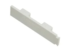 Gardinia Gardinenschienen^Endstück für Vorhangschiene GE2 2-läufig Weiß 2-er Pack